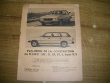 Revue technique Peugeot 305