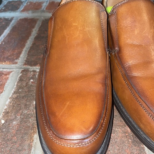 Florsheim Midtown Moc Toe Slip-On Cognac 12137-221 (Men's) size 7.5 EEE - Picture 9 of 11