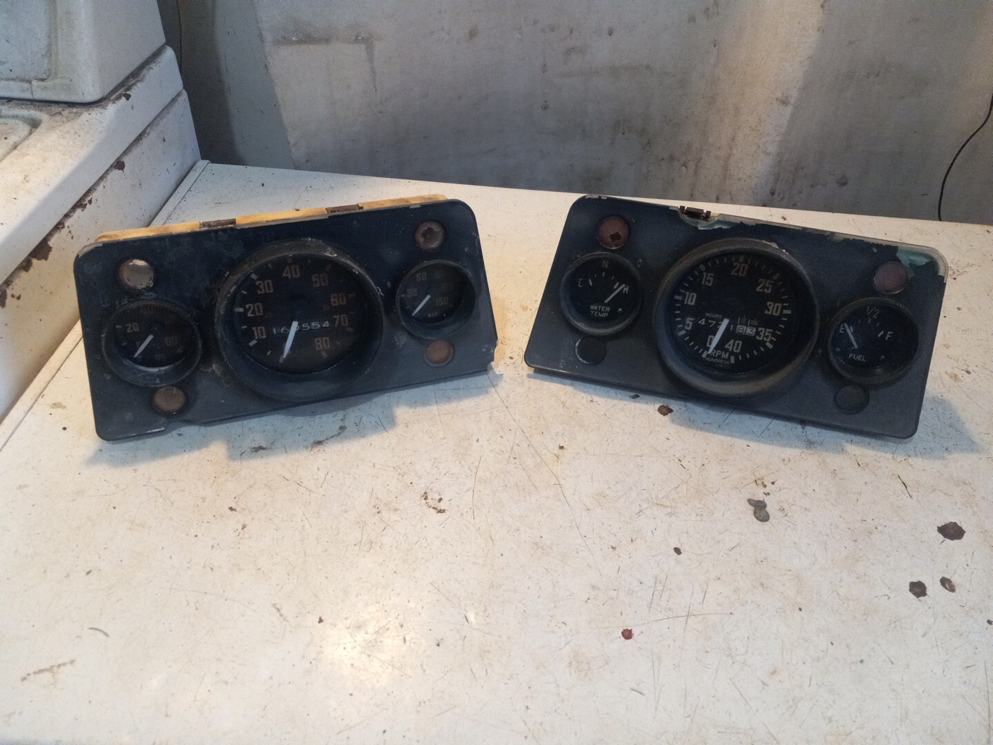 19601961 ? GMC Truck Instrument Panels Gauge Clusters Tach, Speedo