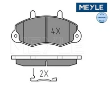 Brake pad set, disc brake Meyle 0252147018 for Ford