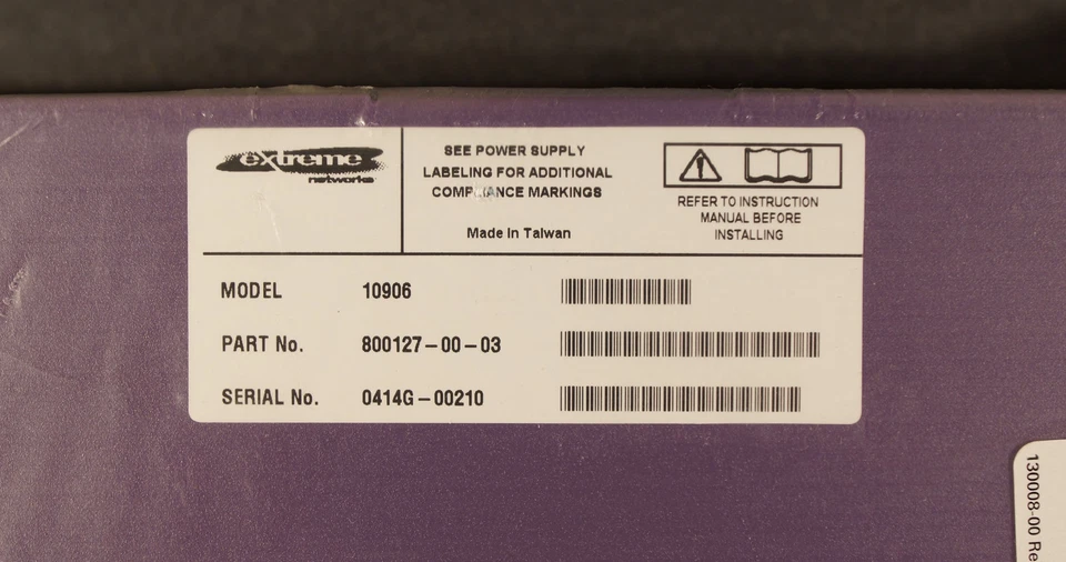 Extreme Networks External Power Tray EPS-160/T Model Number: 10906, NEW !!! - Image 2 of 3