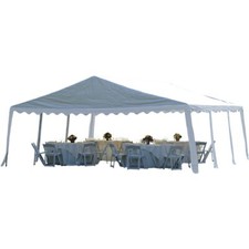 ShelterLogic Party Tent, 20 ft. x 20 ft. x 10 ft. White