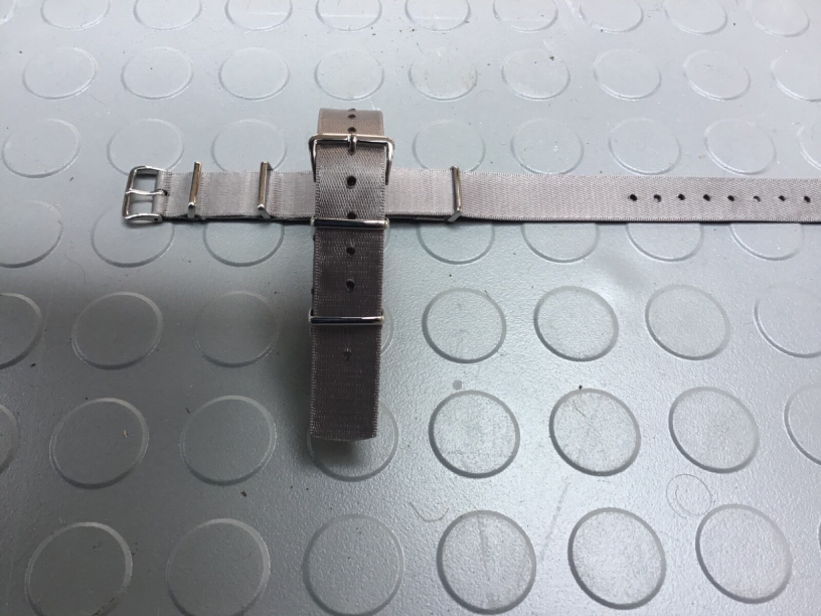 Genuine Phoenix Straps LICO Light Grey Lico nylon strap 18mm eBay