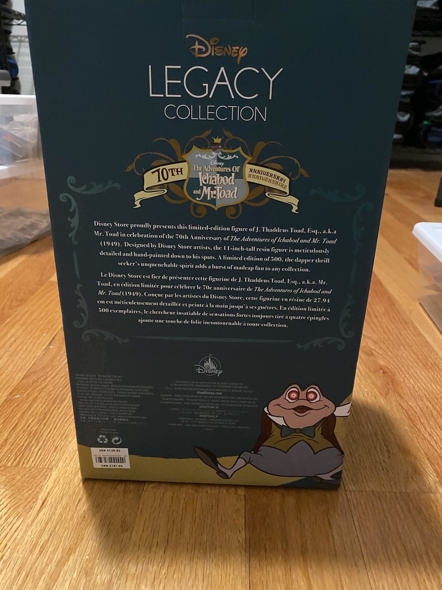 Disney Adventures Of Ichabod And Mr. Toad 70th Anniversary