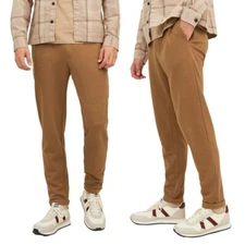 Mens Joggers Trousers Jack & Jones Elasticated Drawstring Casual Wear Sweatpants