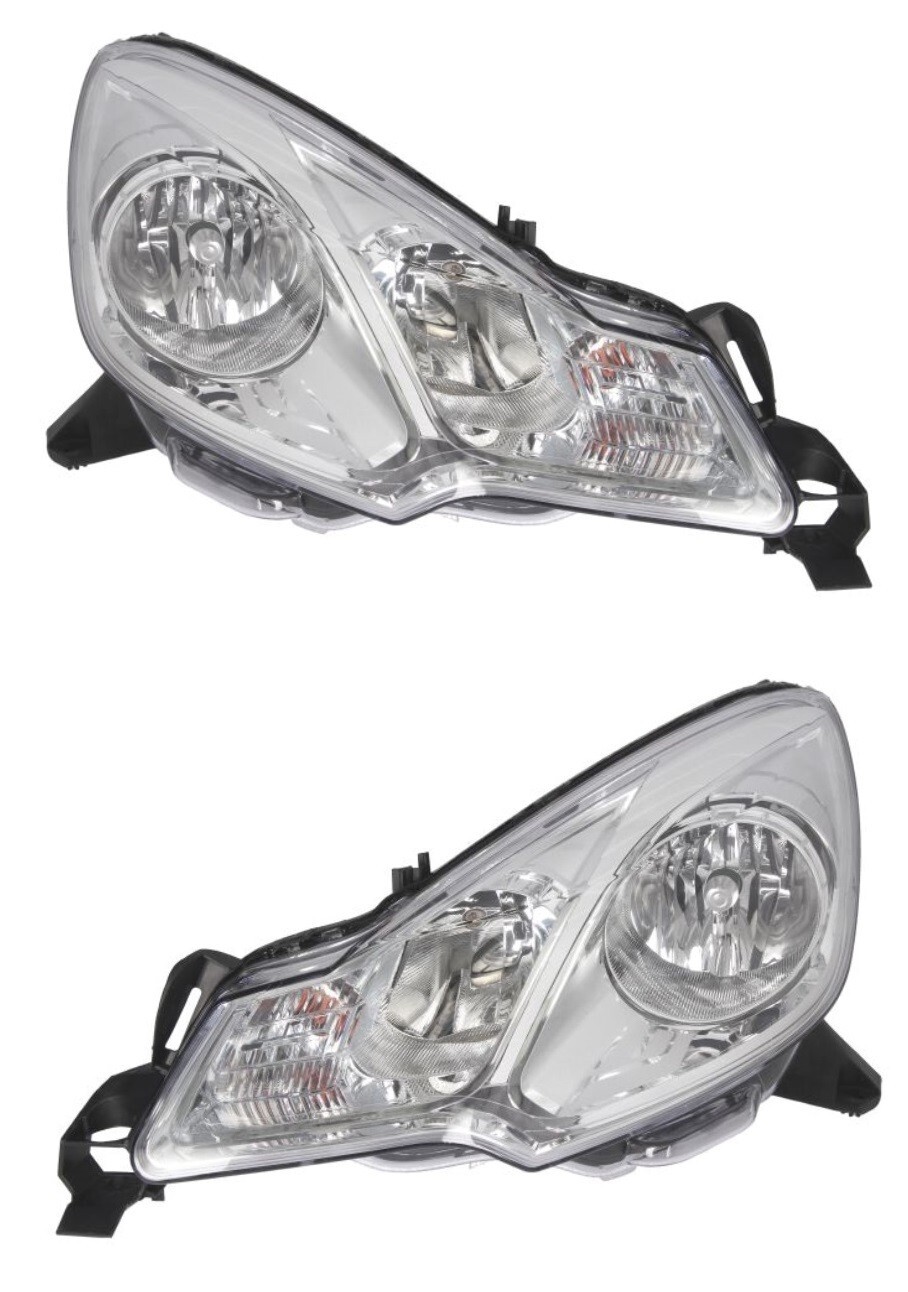 Phare avant gauche droit électrique Citroen C3 II DS3 optique de rechange H7