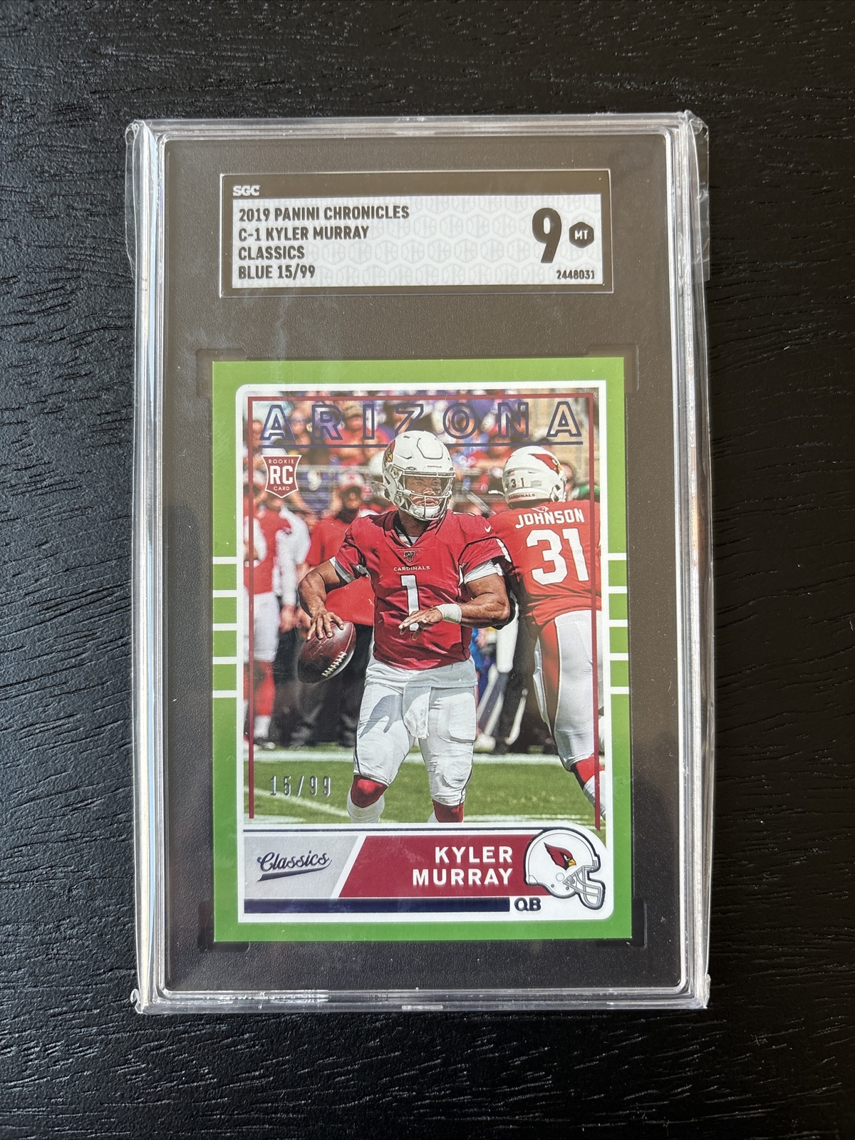 Kyler Murray Panini Chronicles Classics #C1 Blue