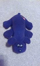 Vintage Tonka Pound Puppies Dog 8 Inch Dark Brown 1985 Short Ears