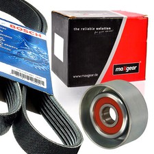 BOSCH 7PK1637 Keilrippenriemen + Rolle für HONDA ACCORD VIII 2008-2015 2.2