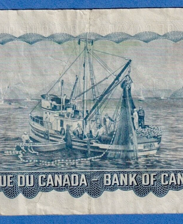 Canada  $5 1972 BC-48bA / P-87b- Circulated Replacement Note *SL2207211 - Image 4 of 4