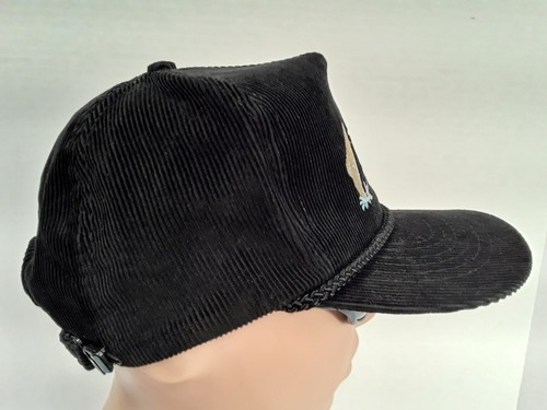 RARE! Waterfall Alaska 1992 Guest Corduroy Rope Front Trucker / Fishing Hat - Picture 4 of 8