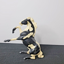 VTG Hartland Black White Fighting Mustang Stallion Rearing Horses Paint Pinto