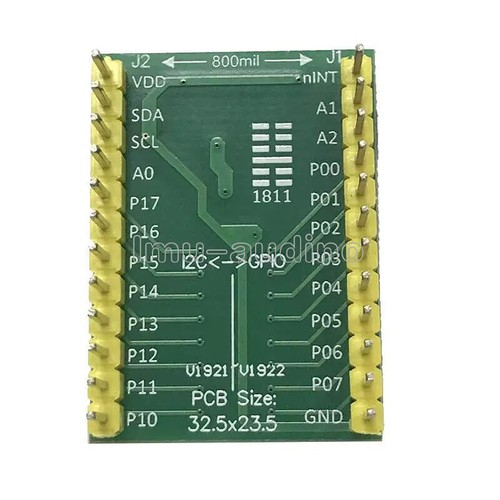 TCA9555/PCA9555A Module IIC/I2C GPIO expansion board 16 digital input and output - Bild 3 von 4