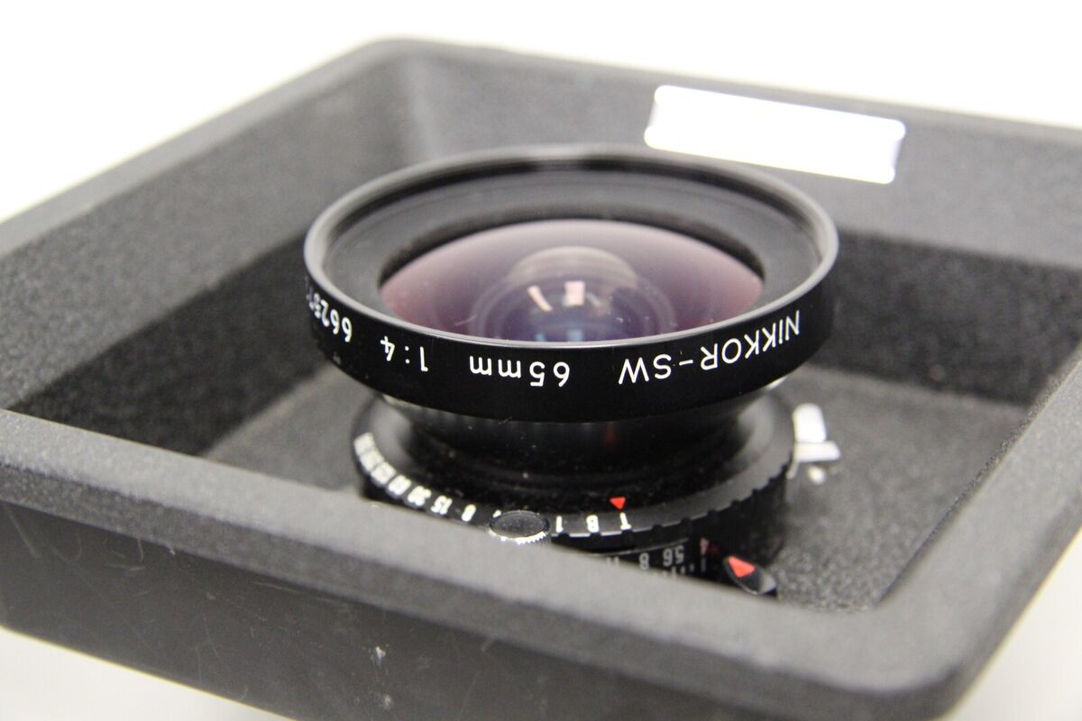 Nikon Nikkor SW 65mm f/4 S 4x5 Large Format Wide Lens Copal Nikon Nikkor SW 65mm f/4 S 4x5 Large Format Wide Lens Copal