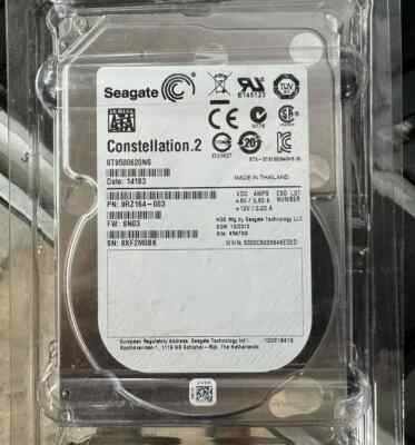 Seagate ST9500620NS 500GB SATA 6Gb/s 64MB Server Hard Drive