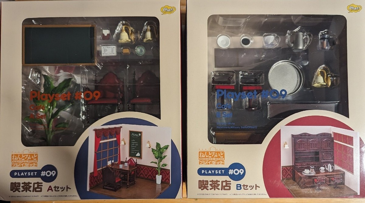 Good Smile Nendoroid Playset #09 Café A & B Sets - Phat Company 