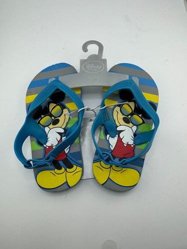 Short De Bain Et Tongs Garçon The Children's Place – Pirate Rouge Et Bleu Marine – Taille 5-6 Ans – Neuf