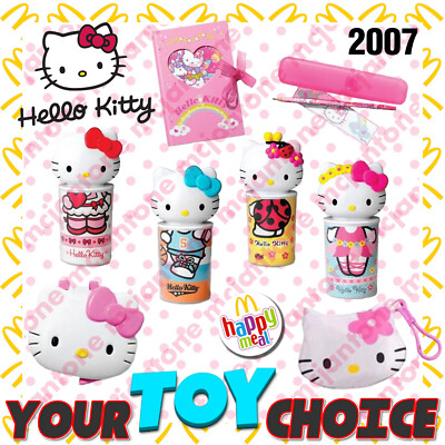 McDonald's 2007 HELLO KITTY Sanrio Cat ACCESSORY Stationery