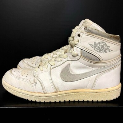 NIKE Men 7.0US Made In 1985 Jordan 1 Original Natural Vintage | eBay