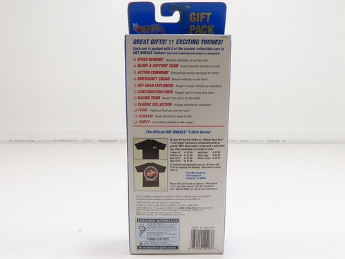 Mattel Hot Wheels Chevrolet Gift Pack Blue Car NIB 7612 - Picture 6 of 7