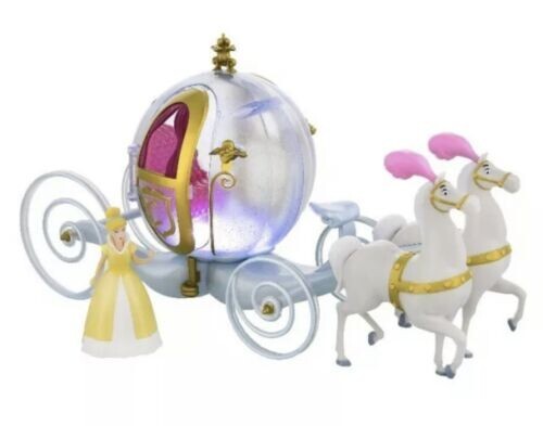 Disney Parks Cinderella Horse & Carriage Light Up Play Set Outfit Changing - Picture 2 of 5