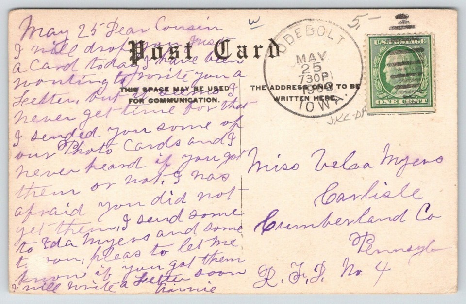 Odebolt IowaLincoln Avenue Nice Big HomesHitching Posts & Carriage