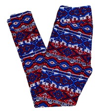 NEW LulaRoe Leggings One Size Aztec Navajo UNICORN Rare Print