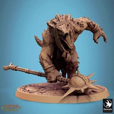 Lizardman Champion Dreadscale by Rescale Miniatures | D&D | DnD Print on Demand