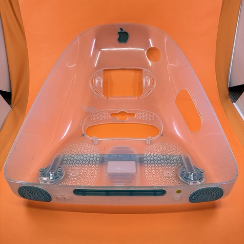 Apple iMac G3 Blueberry Replacement Bottom Panel.