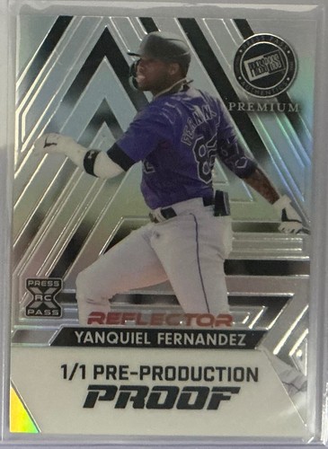 🔥⚾️ 1/1 Pre-Production Proofs💥2024 Press Pass💥Vets💥Rookies💥Stars💥NEW ⚾️🔥 - Picture 30 of 180