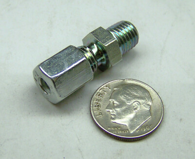 PARKER GE04LLMCF NEW ADAPTER 4MM OD TUBE EO 24* CONE BITE X M 8MM M8X1.KEG TAPER