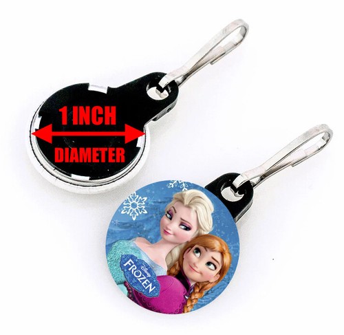 Disney Frozen Button Zipper Pulls - Choose From 12 Designs - Picture 3 of 15