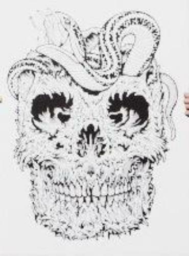 Mike Giant " UNDEAD Print " - Bild 1 von 1