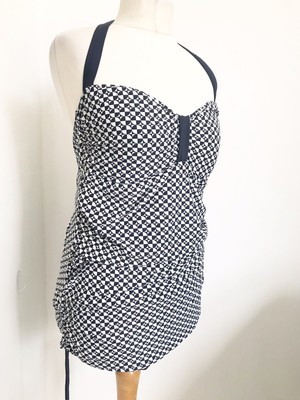 flattering swim dress