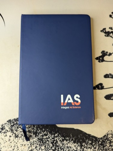A5 Paper Notebook - IAS (Integral Ad Science) Branded - Blue - Picture 1 of 3