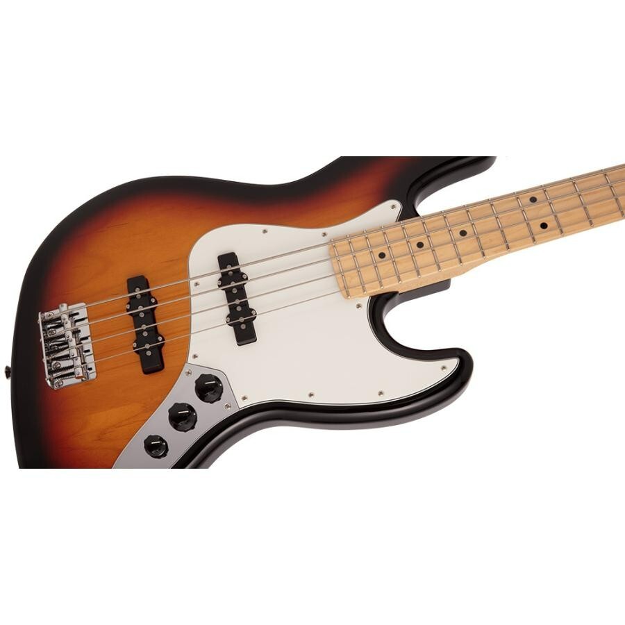 fender jazz base サンバースト Fender Standard Jazz Bass Guitar - 3-color Sunburst, Laurel