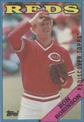 Ron Robinson 1988 Topps #517 Cincinnati Reds ⚾ Baseball Card | eBay