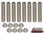 SBC VALVE COVER STUD KIT BOLTS STAINLESS STEEL 283 327 350 400 SMALL BLOCK CHEVY