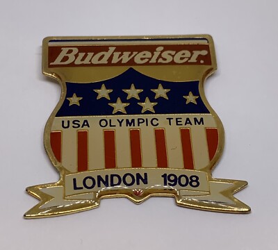 US USA Olympic Team London Budweiser Sponsor Lapel Pin (157)