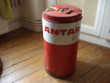 ancien grand bidon 25l huile antar 