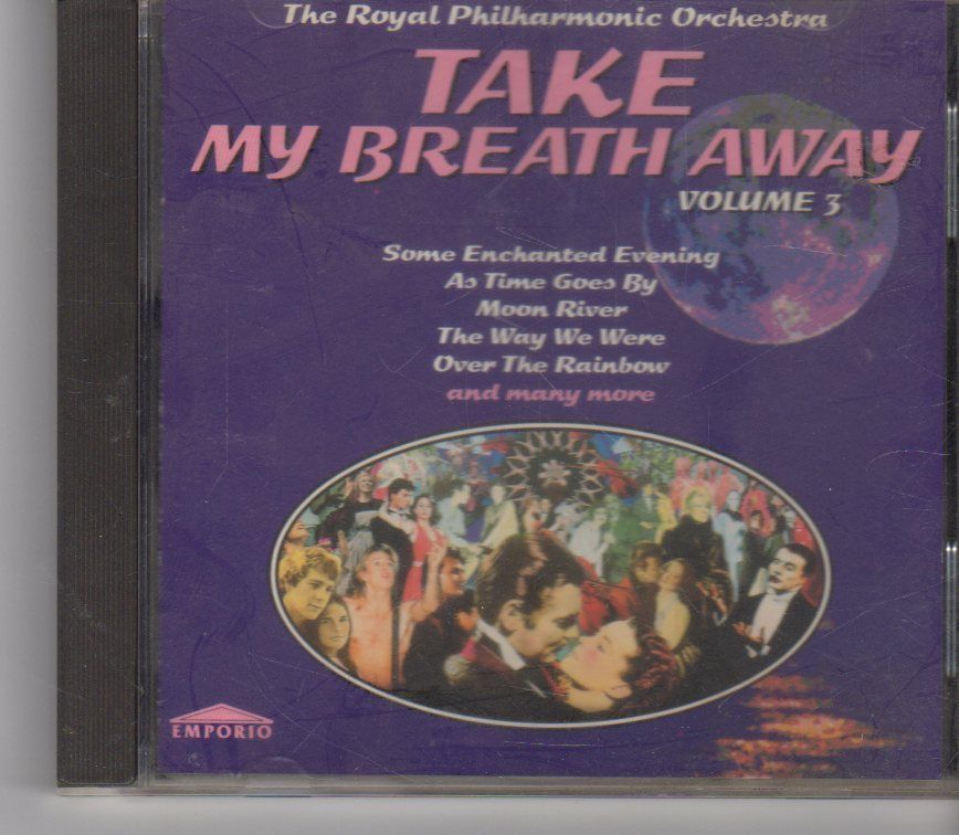 (FX763) The Royal Philharmonic Orchestra, Take My Breath Away [Disc 3] - 1995 CD