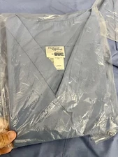 Medical Collection EWC Steel Blue Unisex Scrub Shirt Size Large