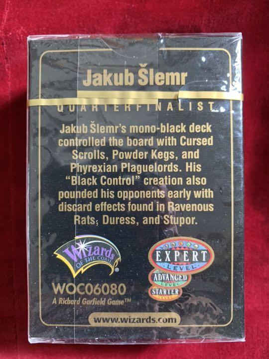 MTG 1999 World Championships finalist Deck 4 Set New Sealed