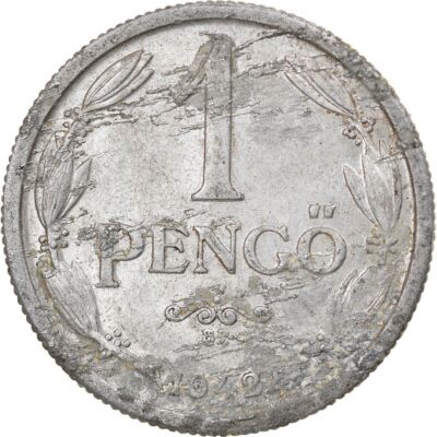 Hungarian Coin Hungary 1 Pengo | Miklos Horthy | 1941 - 1944