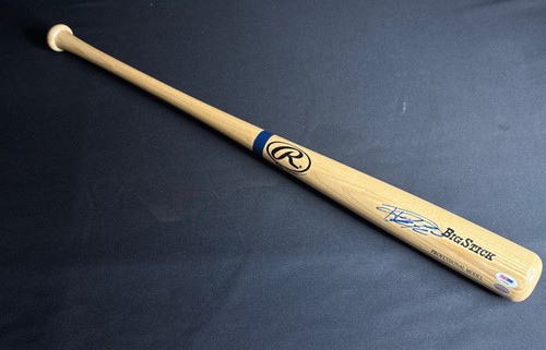 Howie Kendrick Signed Rawling's Big Stick Bat Angels/Dodgers PSA F78066