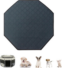 Dog Playpen Mat, Washable Pee Pad for Octagon Puppy Playpen Whelping Pad Leakpro