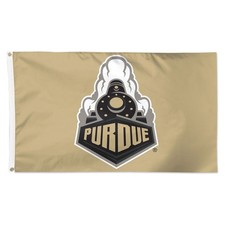For Purdue Boilermakers fans 3x5 ft College NCAA Gold Train Flag / Banner
