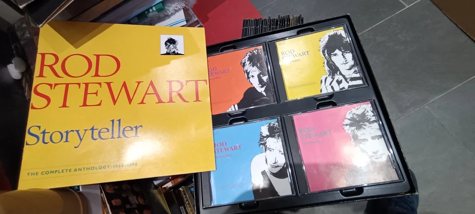 ROD STEWART, Storyteller, 4 CD Box Set, von 1985, Complete Anthology: 1964-1990 - Bild 2 von 4