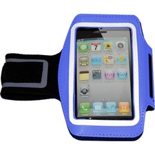 Armband Run Case Custodia Da Braccio Taglia I5 Blu Per Samsung Omnia W I8350