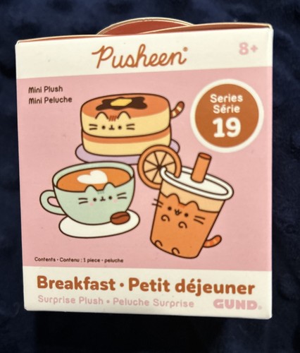 Pusheen Surprise Frühstück Plüsch Serie 19 Schlüsselanhänger neu versiegelt in Box